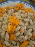 Mango macaroni salad