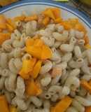 Mango macaroni salad
