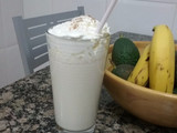 Batido de plátano con galletas