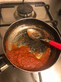 Una foto de Salsa de tomate keto