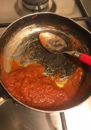 Una foto de Salsa de tomate keto