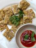 ขนมปังหน้าไก่ (ไมโครเวฟ)