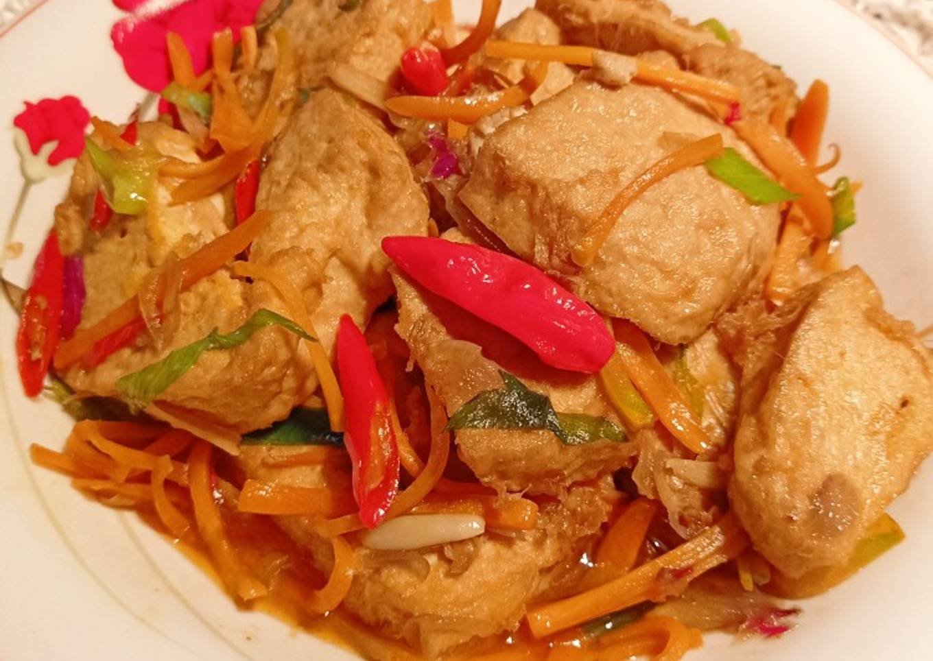 Tumis Tahu Telur