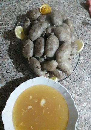 صورة لوصفة سجقات بالحلبي (قباوات)