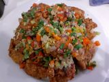 Ayam goreng cabe bawang tumis