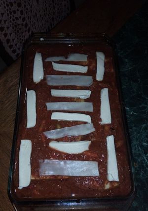 Una foto de Lasagna de Berenjenas y Zucchinis