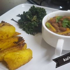 A picture of Simple yummy grilled potatoes recipe.