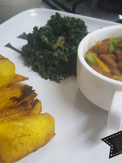 A picture of Simple yummy grilled potatoes recipe.