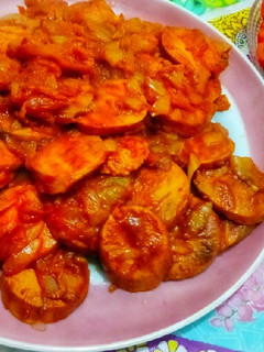 عکسی از دستور سوسیس بندری