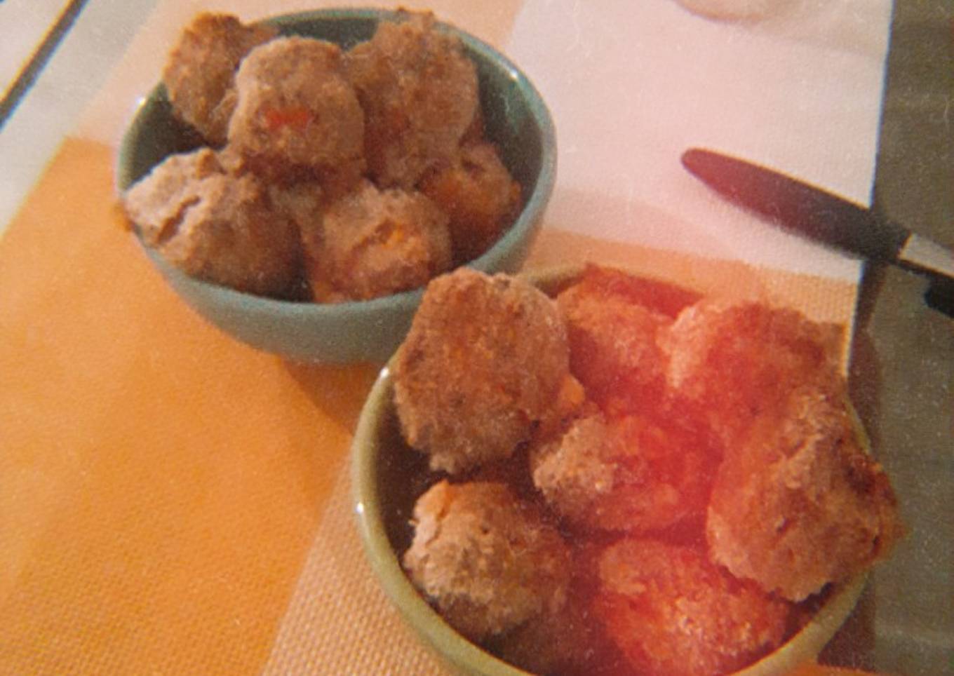 Bolitas de calabaza y batata súper ricas