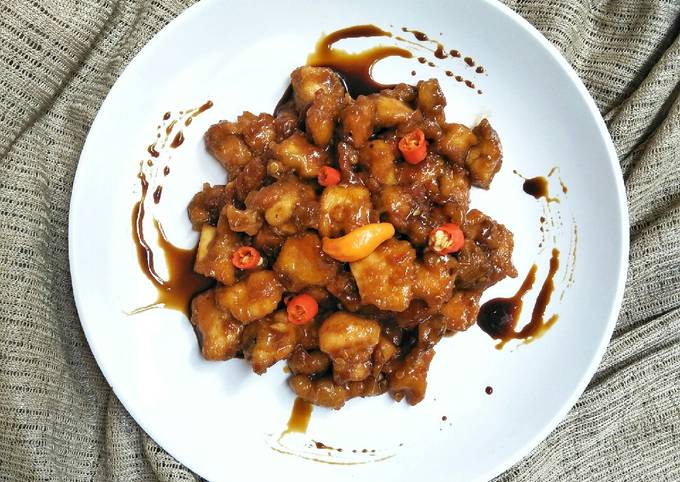 Chicken Fillet with Oyster Sauce