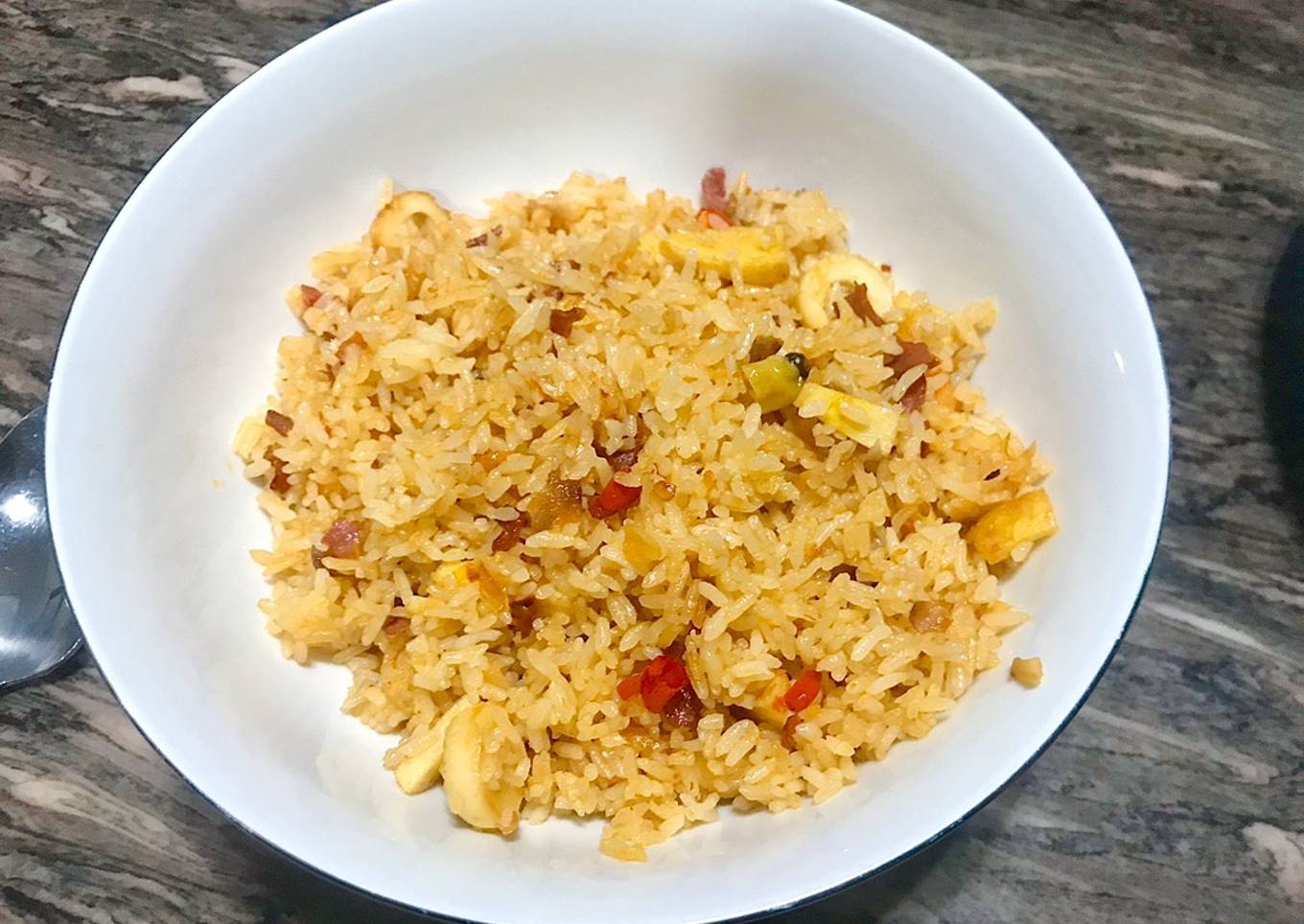 Nasi goreng Ham