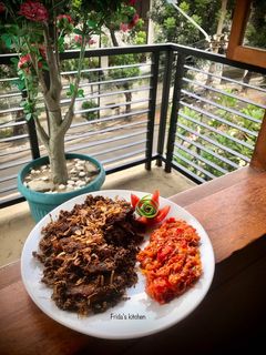 Foto resep Empal daging sapi(gepuk)sambal bawang