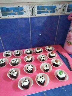 Foto resep Cup cake potong brownies shiny