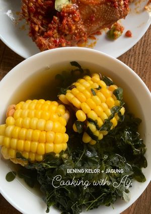 Foto resep Sayur bening daun kelor
