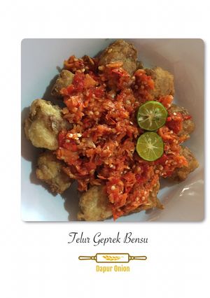 Foto resep Telur geprek