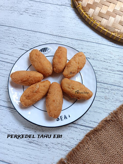 Foto resep Perkedel tahu ebi