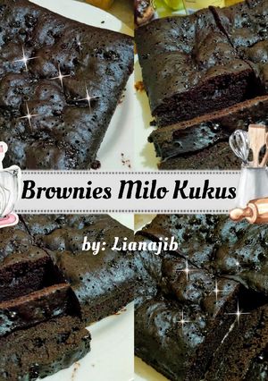 Foto resep Brownies Milo Kukus