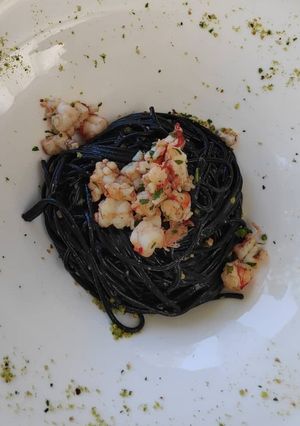 A picture of Pasta al Nero di Seppia.