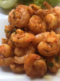 Una foto de Camarones/Gambas al ajillo