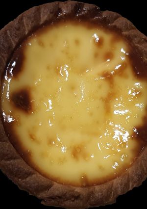 A picture of Portuguese Egg Tarts at Home.
