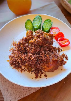 Foto resep Bebek Goreng Serundeng