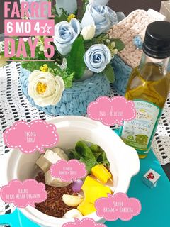 Foto resep Menu MPASI 6 Bulan Bubur dengan Telur Puyuh with slow cooker