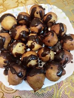 صورة لوصفة زلابيه بالشوكولاته