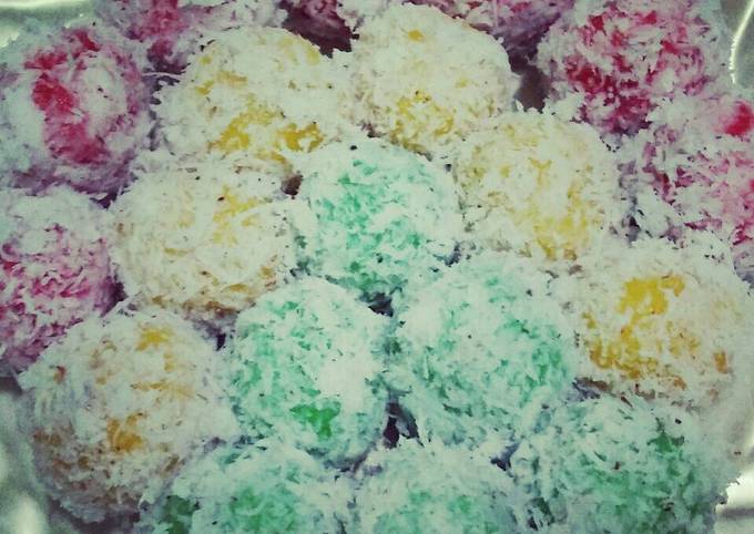 Resep Klepon Pelangi Oleh Ulfa Aryati Cookpad