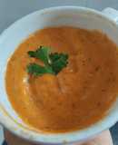 Salsa🍝🥫🫓 de tomate y pimiento rojo🤪🌶️🍅