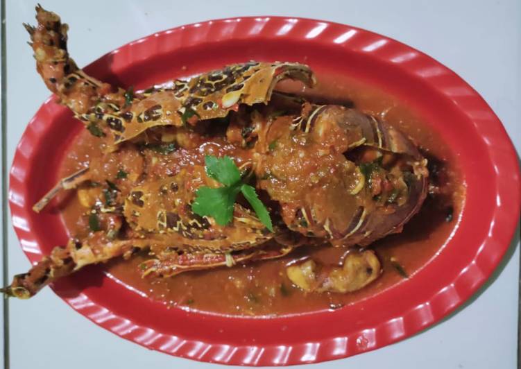 Resep Lobster saos padang yang Menggugah Selera