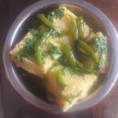 A picture of Dhokla.