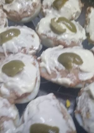 Una foto de Huevo relleno 🐔