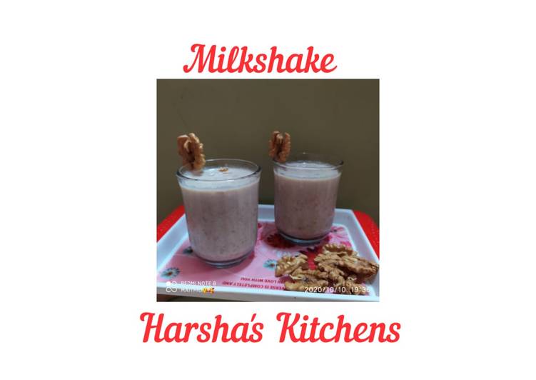 Recipe: Tasty Dates and walnut healthy Milkshake 🥤
