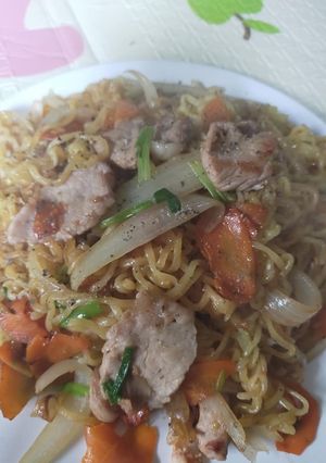 Hình của món Mì xào.