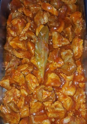 Una foto de Magro con tomate