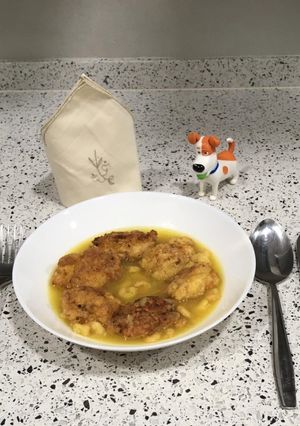 Una foto de Repápalos de bacalao con cava extremeño
