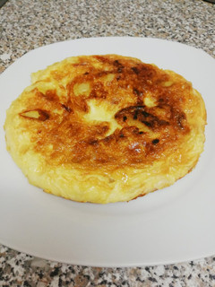 Una foto de Tortillita de patatas y cebolla