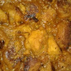 A picture of Chicken curry.