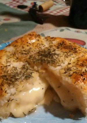 Una foto de Hojaldre Camembert