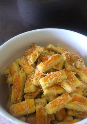 Foto resep Kastengel Keju Renyah tanpa timbangan