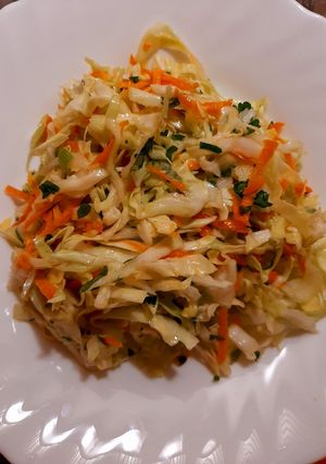 O poză a rețetei Salată de varză.