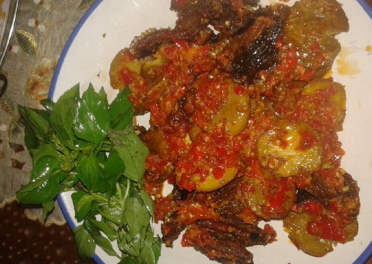 Resep masakan Dendeng belut balado sama goreng jengkol | Cara Membuat Dendeng belut balado sama goreng jengkol Yang Lezat Sekali