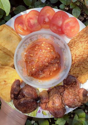 Foto resep Hati ampela goreng sambal mentah