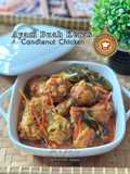 Ayam Buah Keras (Nyonya)