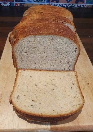 A picture of Whole Wheat & Gram Flour (Besan) Bread.