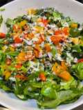 🥗 ENSALADA DE COLORES CON QUESO PECORINO🧀🥬🫑