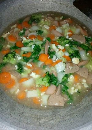 Foto resep Capcay kuah masak simple