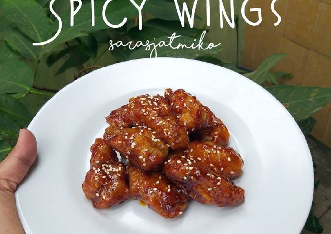 Cara Bikin Korean Spicy Wings Irit Anti Gagal