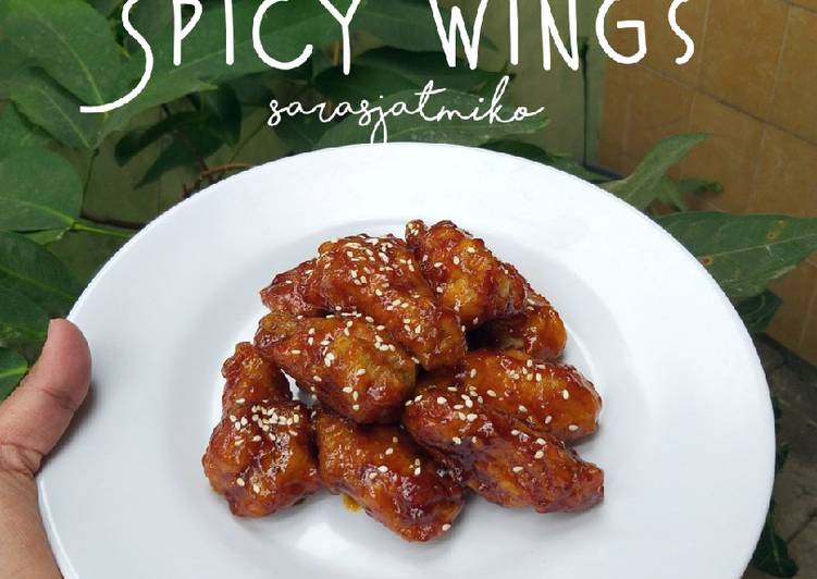 Resep Korean Spicy Wings Yang Renyah